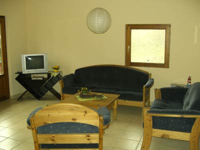 Wohnzimmer mit Sitzecke